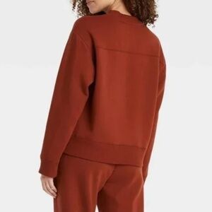 A New Day: Rust Crewneck Sweatshirt
